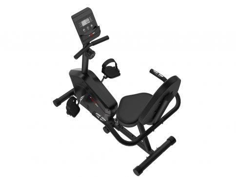 Горизонтальный велотренажер UNIXFIT BR-340 Compact (коврик 130 см в комплекте) - 16