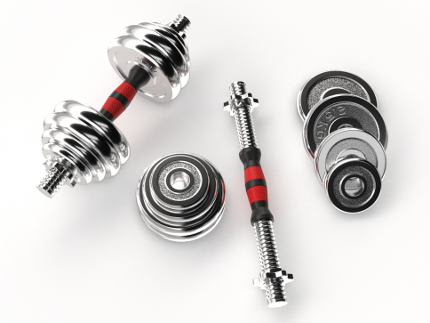 Набор гантелей UNIXFIT в кейсе DBKITU30 - 5