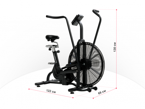 Велотренажер UNIX Fit Techno AirBike + Коврик 105 х 75 см в подарок! - 7